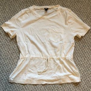 J crew peplum t shirt